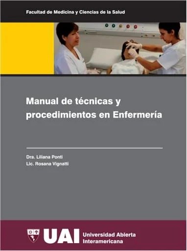 Manual De Técnicas Y Procedimientos En Enfermería