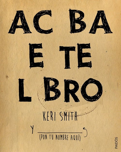 Acaba este libro - Livriz Sell - Distribuidor de Libros